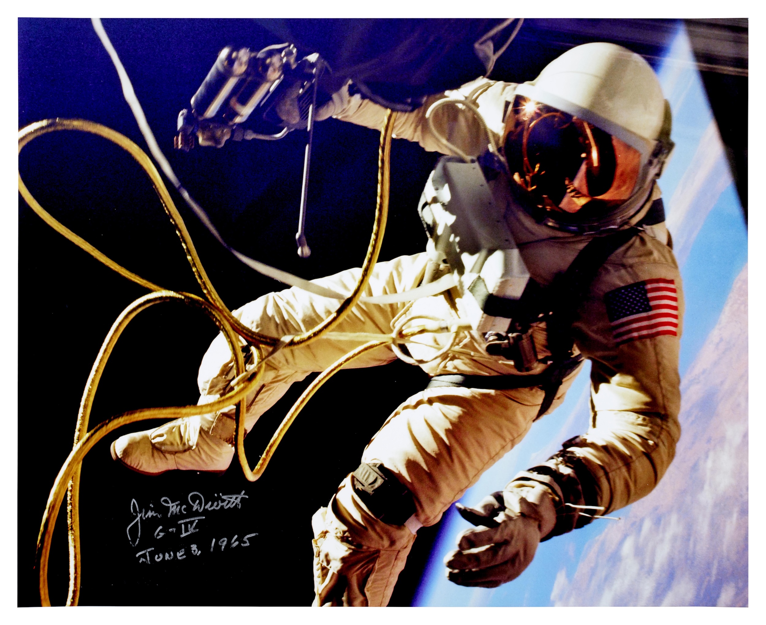 a photo of The First American Spacewalk from the Sotheby's New York Geek Week Auction 